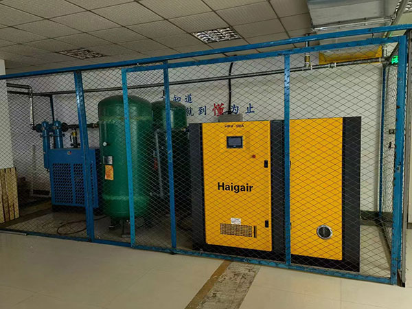 海爾工業(yè)園，企業(yè)用戶現(xiàn)場