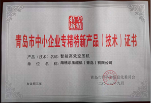 專精特新 示范企業